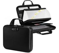 Katnetoly Borsa Resistente al con Lucchetto e Cartella, per Organizzatore di Documenti per Proteggere Oggetti di Valore