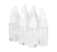 Katnetoly Bottiglia,Flaconi Vuoti da 30 Ml,per La Conservazione Barattoli,Flaconi Miscelazione per Aerografo,Flaconi Vuoti per Ritocchi