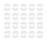 Katnetoly Bottoni Pompon Rimovibili per Cappelli, 20 Supporti per Pompon per Cappelli Lavorati A Maglia per Strumenti di Fissaggio, Supporti per Pompon Durevoli