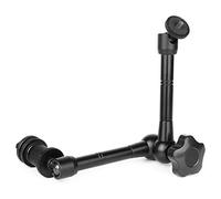 Katnetoly Braccio 11Pollici Articulation Magic Friction con Slitta a Caldo Supporto & 1/4Pollice Vite Treppiede per DSLR Camera Monitor Luci a LED LCD Monitor DV Luci Flash Microfono