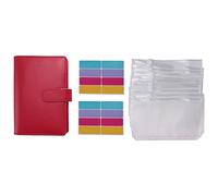 Katnetoly Busta Budget per Contanti, Set di Raccoglitori Budget da 15 Pezzi, con Busta per Contanti, Raccoglitore A6, per la di Buste per Risparmiare Denaro