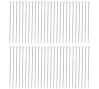 Katnetoly Cable Qualità Industriale Fascette: 100X2.5Mm Colore: Bianco Quantità: 50 Pezzi