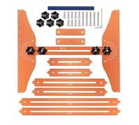 Katnetoly Calibro per Scale Righello per Scale Righello Pieghevole Multifunzione Strumento di Misurazione di Precisione per Scale per Progetti di Falegnameria