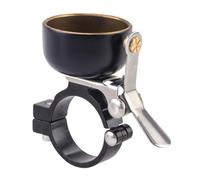 Katnetoly Campanello per Bicicletta retrò Suono e Forte per Manubrio per Mountain Bike Avvisatore Acustico Allarme di Sicurezza per Ciclismo Nero Facile da Installare Facile da Usare