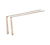 Katnetoly Canne da Immersione In Rame - 2 Pezzi di Canne da Immersione con - Rilevamento di, Acqua, Caccia Ai Fantasmi e Altro Ancora.