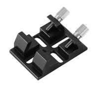 Katnetoly Cannocchiale Cercatore Multifunzione A Coda di con Vite di Bloccaggio, Staffa Adattatore per Telescopio Astronomico, Nero