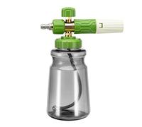 Katnetoly Cannone per Idropulitrice con Cannone A Schiuma, Spruzzatore per Idropulitrice con Doppio Cannone A Schiuma di Neve Regolabile