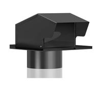 Katnetoly Cappuccio di Sfiato del Tetto In Acciaio Inossidabile 430 8 Pollici di Prese D'Aria per Tetto Rimovibile Bagno 8 Sfiato di Scarico del Tetto