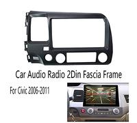 Katnetoly Car Audio Radio 2Din Fascia Frame Adapter 9 Pollici Grande Schermo Lettore Dvd Kit Telaio Montaggio Pannello per 2006-2011