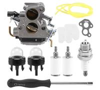 Katnetoly Carburatore con Filtro Aria e Filtro Tubo Carburante per Motosega 235 235e 236 236e 240 240E