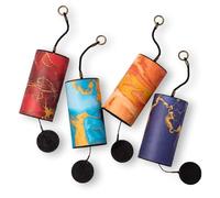 Katnetoly Carillon A in bambù 9 Aste, Campanelli Eolici 9 Aste, Campanelli Eolici Artigianali per Esterni, Giardino, Patio, Meditazione, CG Am DmChord B