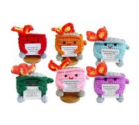 Katnetoly Carino Incendio del Cassonetto all'Uncinetto, Divertenti Bambole all'Uncinetto, Regali all'Uncinetto Fatti A Mano, Giocattoli, Regali per Gli Amici