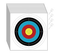 Katnetoly Carta per Bersagli per Tiro con L' da Cortile, 30 Pezzi Bersagli per e Frecce per Bersagli da Caccia e Tiro con L', Parti per Tiro con L'