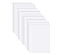 Katnetoly Carta per Decalcomanie Stampabile, 15 Pezzi di Acquascivolo Stampabile Trasparente, per Stampa di Motivi Ad Alta Definizione per Stampanti un Getto D'Inchiostro