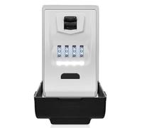 Katnetoly Cassetta di Serratura Chiave per Esterno con Quadranti di Design Impermeabile A Parete Montaggio Combinazione di Stoccaggio del Supporto Chiave