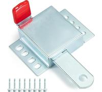 Katnetoly Catenaccio Scorrevole di Bloccaggio per Porta Garage In Acciaio Zincato, Resistente per la Maggior Parte Delle Porte Garage Compatibili.