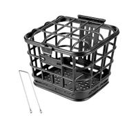 Katnetoly Cestino per Bici Cestino Anteriore per Bici A Grande capacità Materiale PP Anti-Deformazione Cestino Staccabile con Coperchio per Bici Elettrica