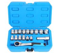 Katnetoly Chiave A Cricchetto per Perforazione, Chiave A Bussola, Set di Chiavi A Due Vie, Set di Chiavi, Strumento Meccanico, Connettore In Batch, Strumento per Manicotto