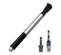 Katnetoly Chiave A Impulsi Pneumatica Estensibile Manuale/Elettrica 1/2" con Offset, Adattatori per Chiave A Cricchetto per Spazi di Ristretti.