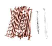 Katnetoly Chiodi In Rame per la Rimozione di Ceppi di Punte Chiodi Hardware per 25 Pezzi