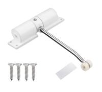 Katnetoly Chiudiporta Automatico Chiudiporta In Metallo con Molla di Sicurezza In Lega di Cerniera di Chiusura Regolabile da 30 Kg