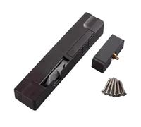 Katnetoly Chiusura Automatica Miglioramento Della Casa Chiusura Automatica Ritrattile Fermatenda Porta Automatica Nero Aperta