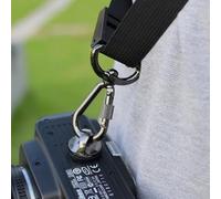 Katnetoly Cinghia per Fotocamera Regolabile e Confortevole con Cordino di Sicurezza per Fotografia All'Aperto