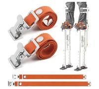 Katnetoly Cinghie di Inclinazione per Cartongesso, Cinghie per Gambe Regolabili, Kit Cinghie per Piedi Cartongesso, Cinghie Ritenzione per Gambe In Nylon, Parte Ricambio per Inclinazione, A