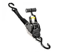 Katnetoly Cinghie per Auto per Nastro di Carico Cinghie Retrattili per Carico Cinghia per Bagagli Cinghia Tenditrice A Cricchetto per Motociclette Cinghia A Cricchetto