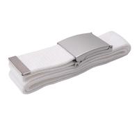 Katnetoly Cinture Cintura Bianca Cintura A Nastro in Tessuto di Cotone Canvas