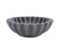 Katnetoly Ciotola Decorativa con Volant Scanalati - Accenti di Decorazioni per la Casa per Il Soggiorno Tavolino da caffè Scaffale e Console Piccola B Resistente Facile da Installare