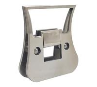 Katnetoly Clip da Pesca A Mosca Pinza in Acciaio Inossidabile Scivolo per Clip per Attrezzi per Legare La, Media