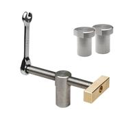 Katnetoly Clip da Tavolo per La Lavorazione del Legno, Regolabile, con Morsetto Fisso Rapido, Morsa da Banco, Morsa da Banco, Strumento di Serraggio