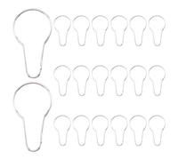 Katnetoly Clip di Sgancio A Scatto Dentata Girevole da Pesca 20PZ con Downrigger Albero su Scheda Pialla Offshore