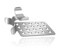 Katnetoly Clip per Cavi Antighiaccio per Tetto, Clip In Metallo da 50 Pezzi, Clip per Termico per Tetto, Clip per Tetto In Alluminio, Clip per Cavi Antighiaccio Facile Installazione