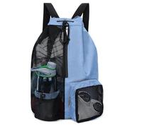 Katnetoly con Coulisse in Rete per Nuoto, Palestra, Piscina, Attrezzatura per Allenamento e Sport Blu