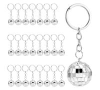 Katnetoly con Sfera da Discoteca, 24 Pezzi con Sfera da Discoteca per '70 con Sfera A Specchio con Sfera Facile Insta