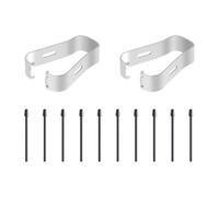 Katnetoly (Confezione da 10) Pennini/Punte di Ricambio per Penna Stilo 2 (Nera)