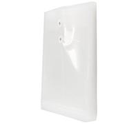 Katnetoly Confezione da 12 Buste nel Plastica Trasparente Buste nel Polietilene File Espandibili Cartelle per Documenti con Chiusura un e Cordoncino A4