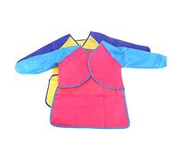 Katnetoly Confezione da 2 Grembiuli per Bambini, Bambini Impermeabili con Pittura a Olio per Grembiuli da Artista con 3 Tasche per 2-6