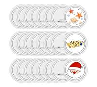 Katnetoly Confezione da 20 Bottoni In Acrilico, Spille, Spazi Vuoti per Creazione di Bottoni da 3 Pollici, Bottoni A Spillo per Forniture Artigianali e Progetti di Feste Fai da Te Durevoli