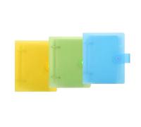 Katnetoly Confezione da 3 Raccoglitori di Schede Raccoglitore di Schede Portaschede con Divisori, 60 Fogli Ciascuno, Portaschede 3x5 Raccoglitore di Schede Organizer Raccoglitore Taccuino