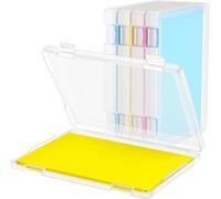 Katnetoly Confezione da 4 Contenitori per Documenti In Formato A4, Portadocumenti per Riviste, Album di Ritagli, Materiale Scolastico per Ufficio