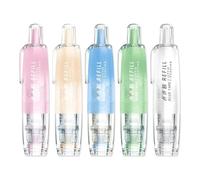 Katnetoly Confezione da 5 Guide per Nastro Biadesivo Retrattile, Rullo per Nastro Adesivo Ricaricabile 0,23 Pollici X 16,40 Piedi, Rullo per Nastro Adesivo