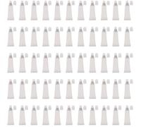 Katnetoly Confezione da 50 Ml Tubetti per Lucidalabbra Tubi di Ricarica per Lozione Vuoti Tubi per Spremere Morbidi per Bottiglie di Viaggi DIY