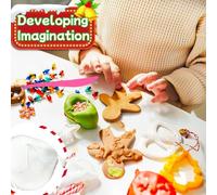 Katnetoly Confezione da 50 Pezzi di Argilla Bianca Autoasciugante, Argilla Morbida da Modellare da 18 Once per Bambini, Cosplay, Progetti Artistici, 3 Strumenti per Scolpire