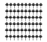 Katnetoly Confezione da 60 Chiodi Neri per Appendere Quadri, Chiodini per Quadri, Puntine per Appendere Quadri, Perni da Muro per Appendere Durevoli, Facili da Installare