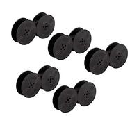 Katnetoly Confezione di Ricambio per Doppia Bobina di Nastro per Macchina da Scrivere da 5 Pezzi per La Maggior Parte Delle Macchine da Scrivere Nere