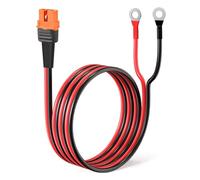 Katnetoly Connettore Femmina XT60i 12AWG A O-Ring per Batteria RC, Stazione di Alimentazione Solare Portatile e Pannello Solare 100CM