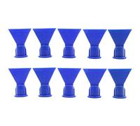 Katnetoly Cono nel Silicone un Forma D' per Cartuccia Calafataggio Ricambio Ugello Ugello per Erogatore di Sigillante Siringa Accessorio 10 Pz /